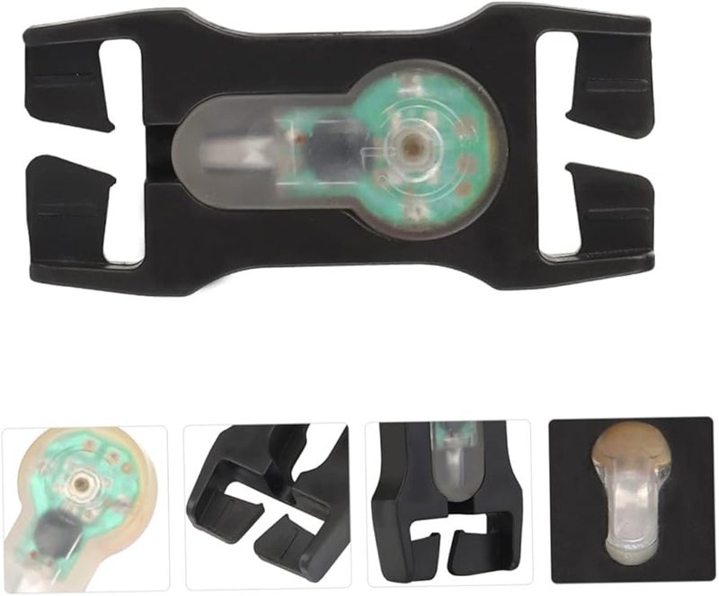 HANABASS 3 قطع حزام أمان عاكس مصباح حقيبة ظهر تشغيل ليلي خفيف الوزن أساسي - Image 2